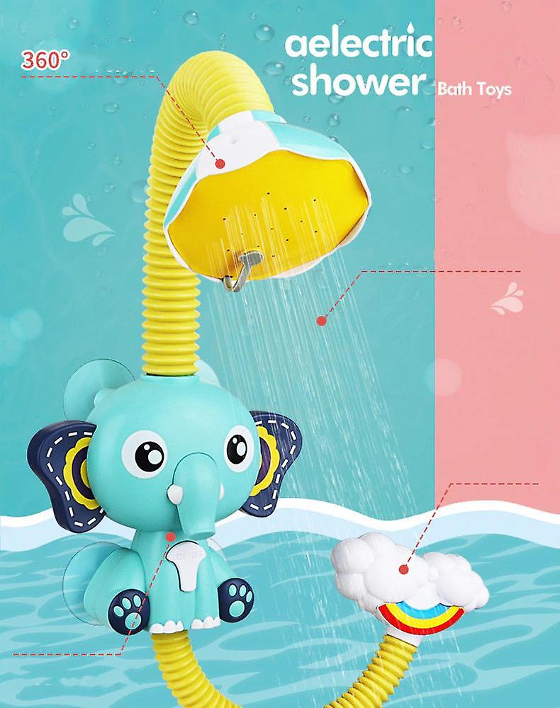 Cute Elephant Sprinkler Bath Toy