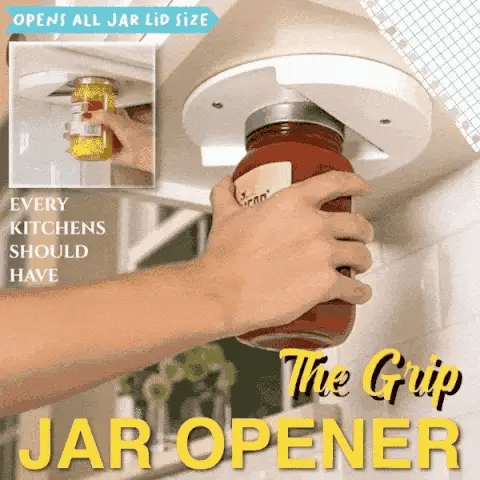 Multi-function Jar Opener Under Cabinet x 2 pcs