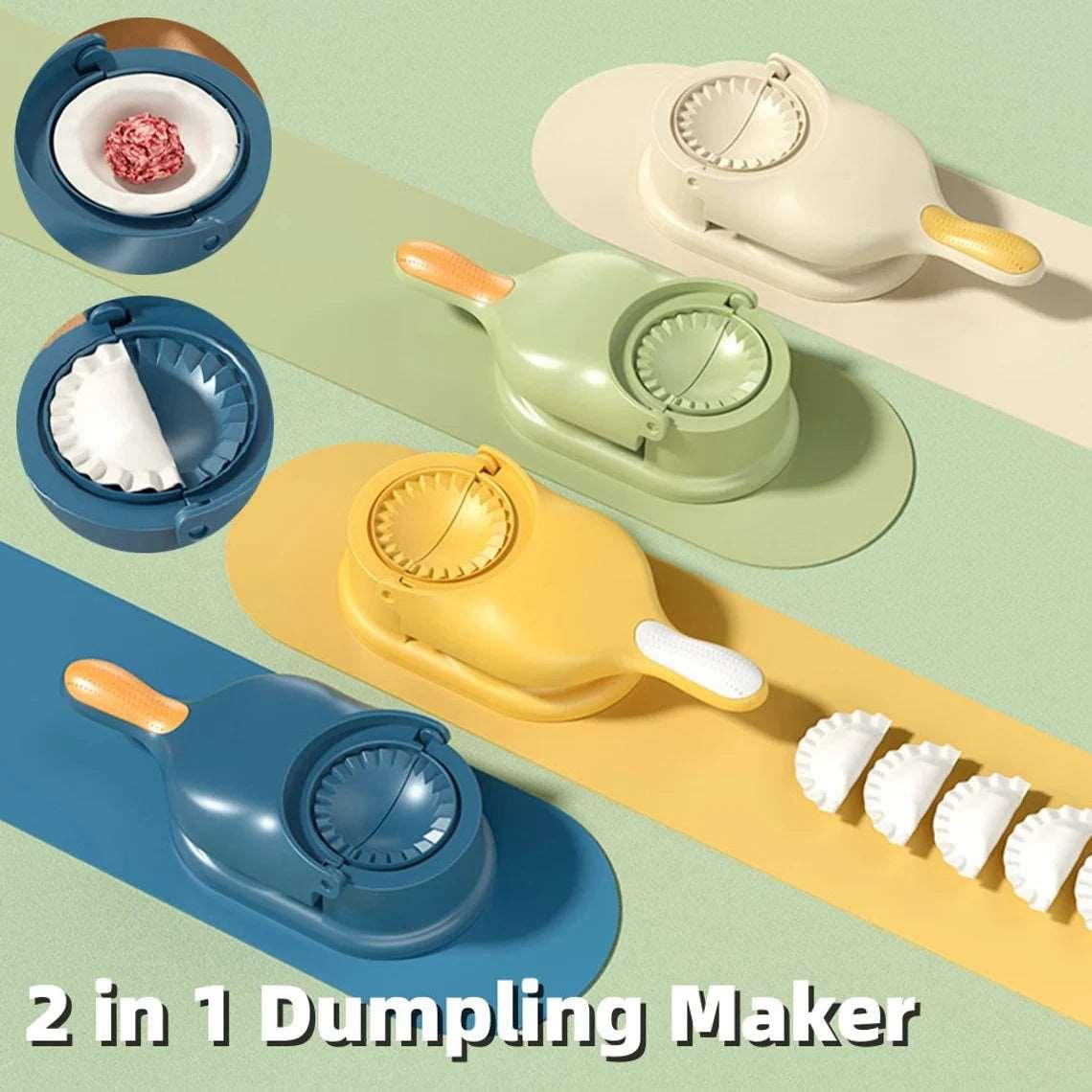 Zayna Cart ™ 2 in 1 Dumpling Maker for Effortless Wrapping
