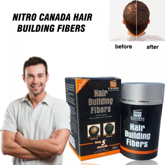 Hair Building Fibers ( Black )