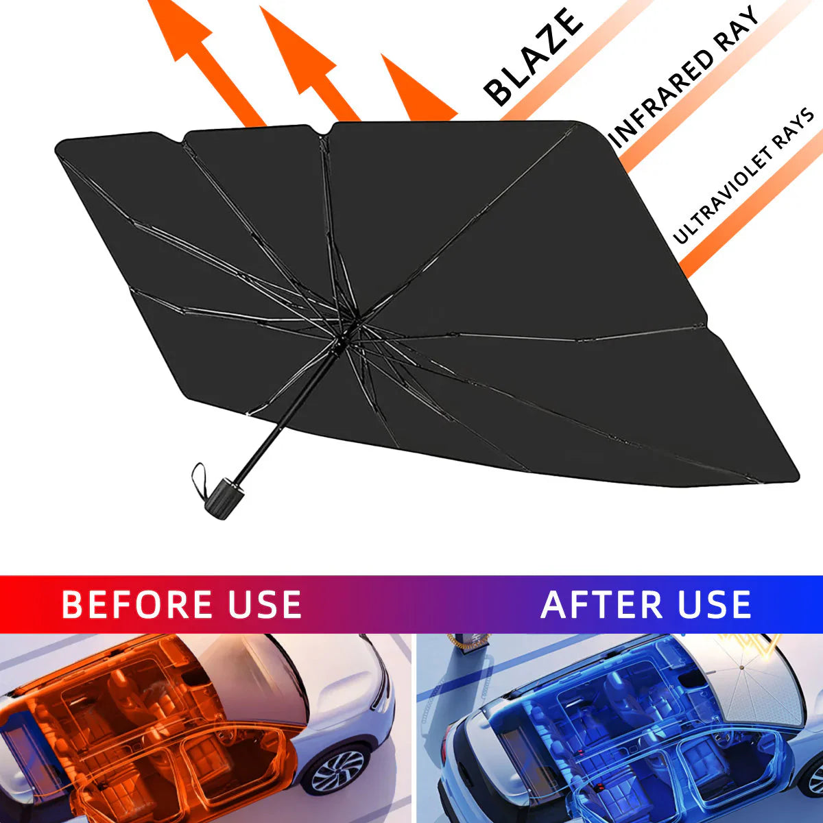 Zayna Cart ™ car-sunshade-umbrella