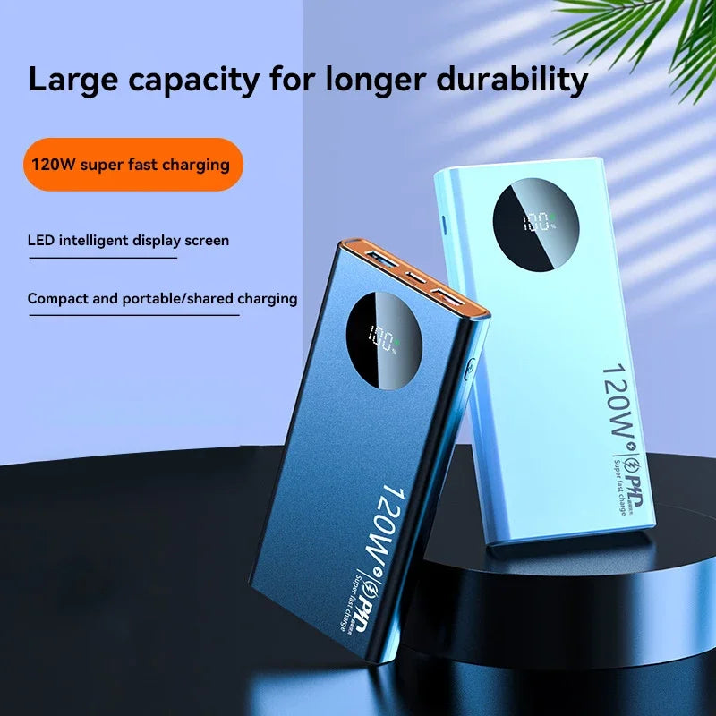 80000mAh High Capacity Power Bank 120W Super