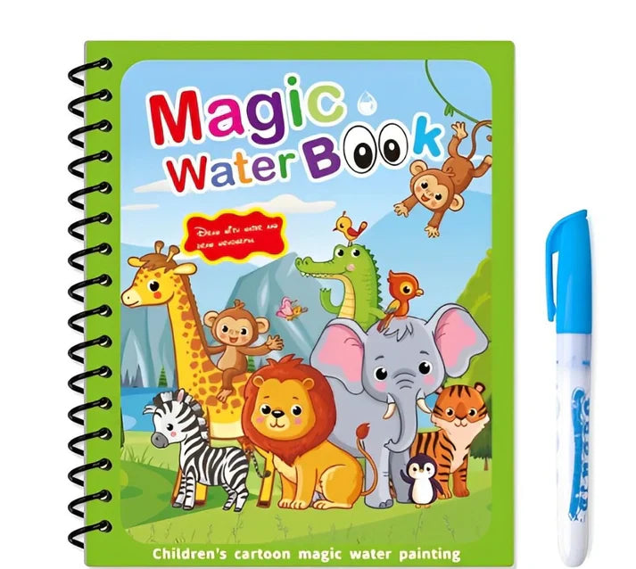 Zayna Cart ™ montessori-water-drawing-coloring-book