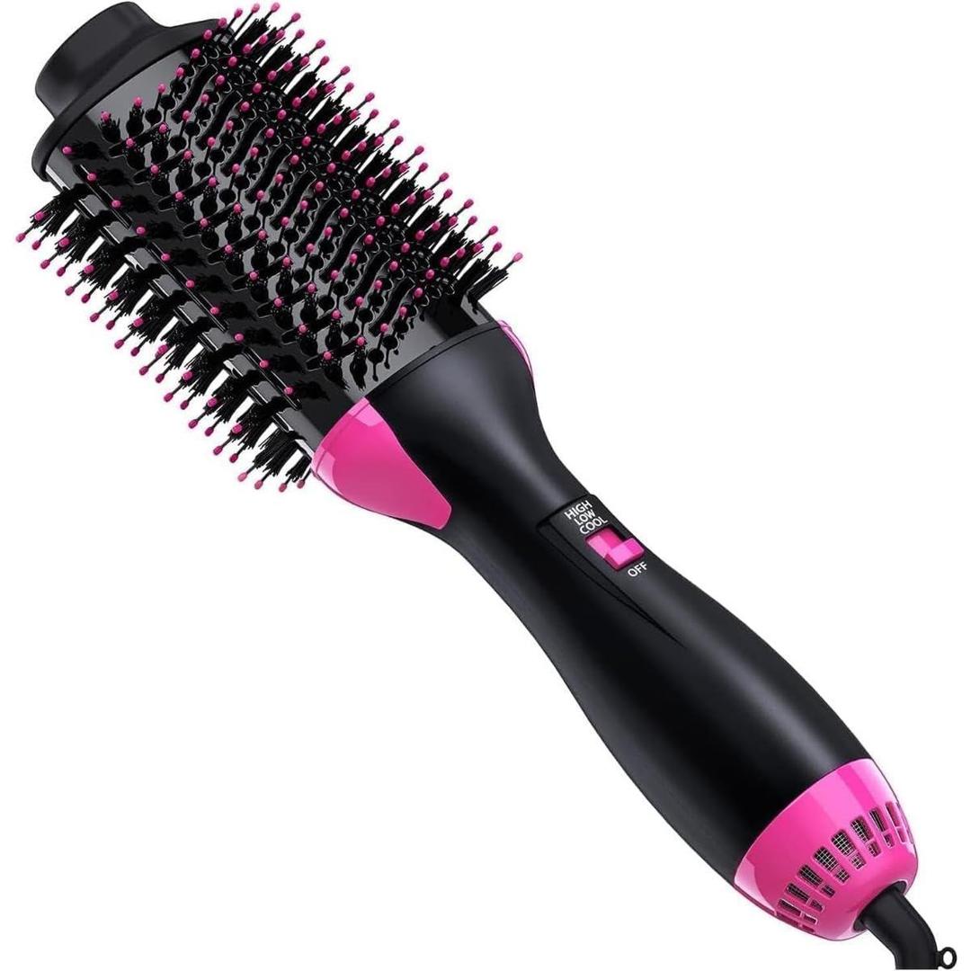 Zayna Cart ™ One Step Hair Dryer and Volumizer Round Hot Air Brush