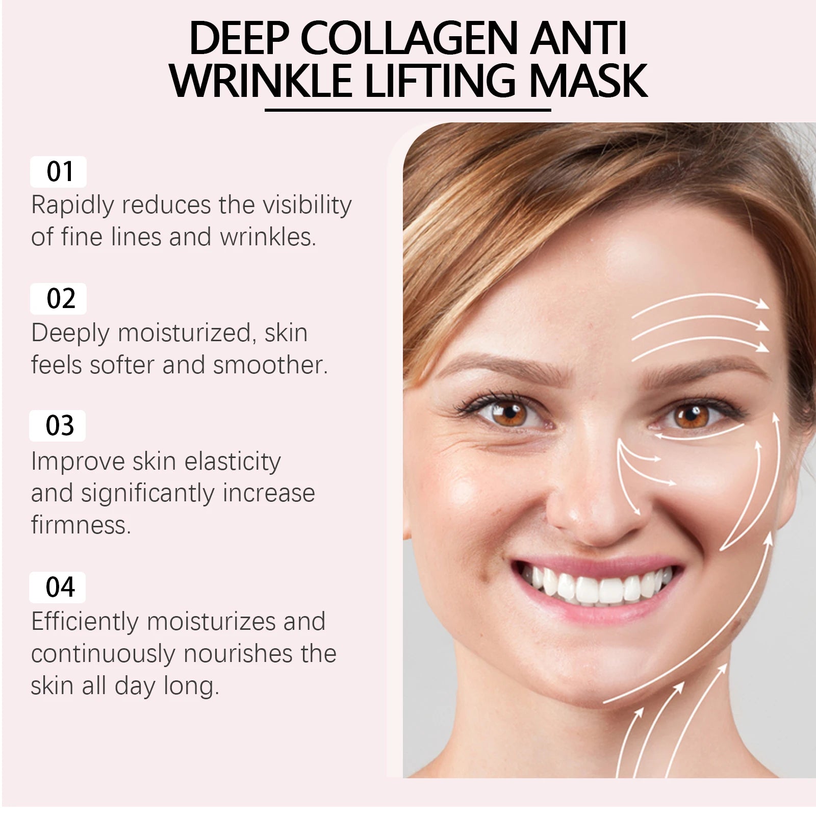 Collagen Face Mask Anti Aging Lifting Firming