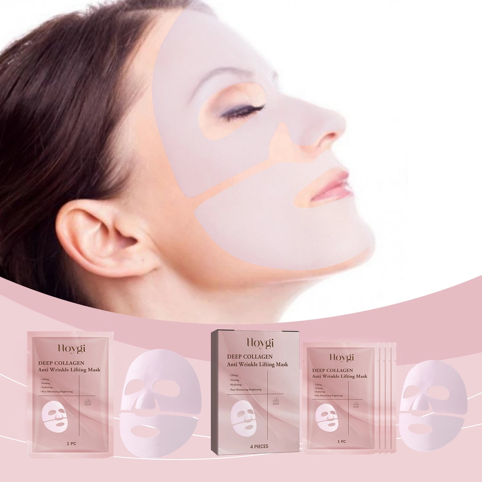 Collagen Face Mask Anti Aging Lifting Firming