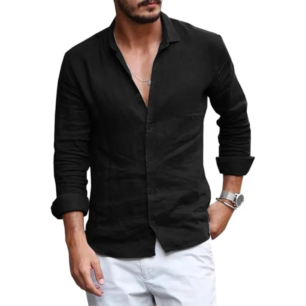 Summer Lightweight Breathable Men Shirt
