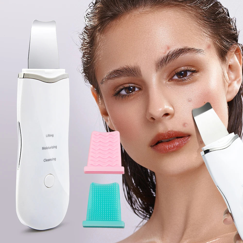 Facial Skin Scrubber Face Spatula Exfoliator