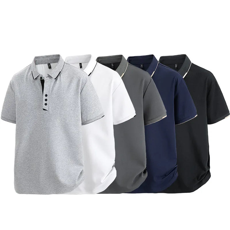 Plus Size 7XL 8XL Summer Elegant T Shirt Men