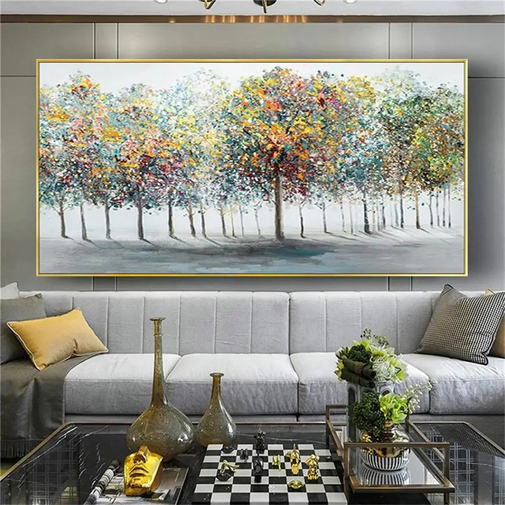 Modern HandPainted Oil Painting on Canvas