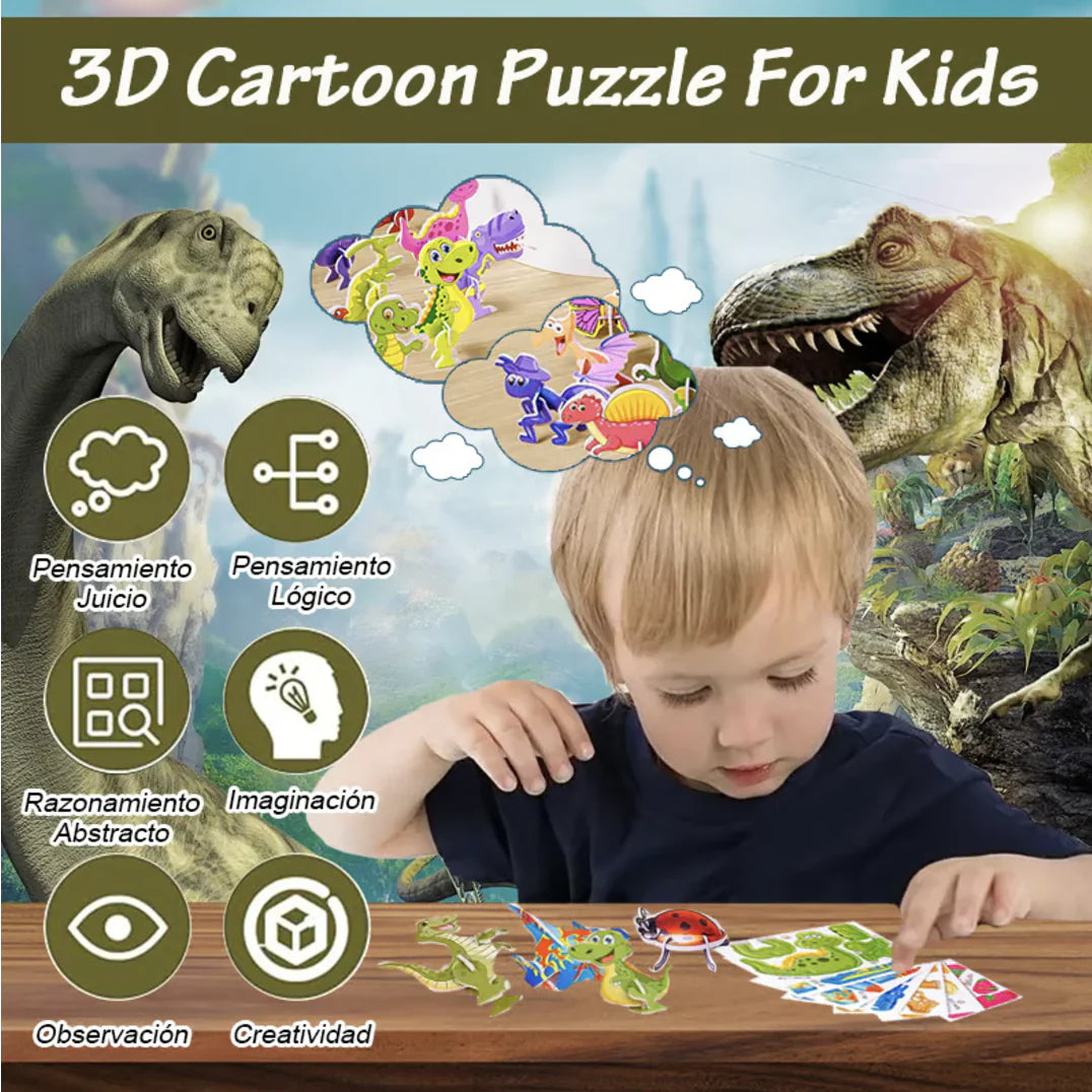 Zayna Cart ™ 3d-cartoon-puzzle