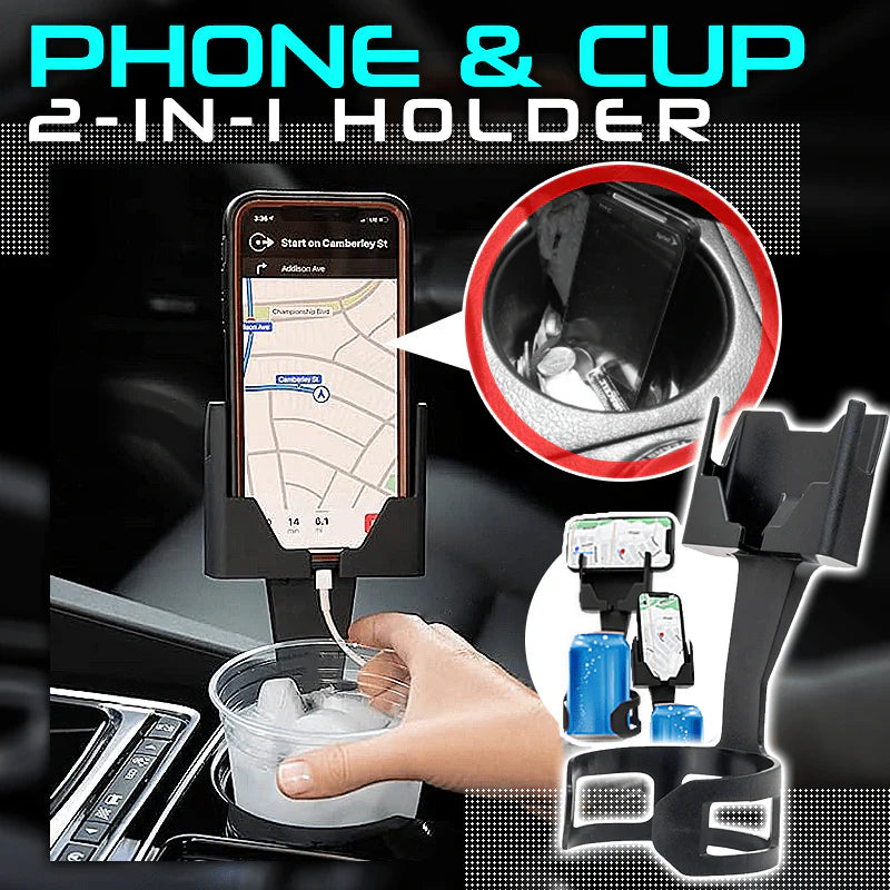 Zayna Cart ™ 2024-new-car-phone-and-cup-holder