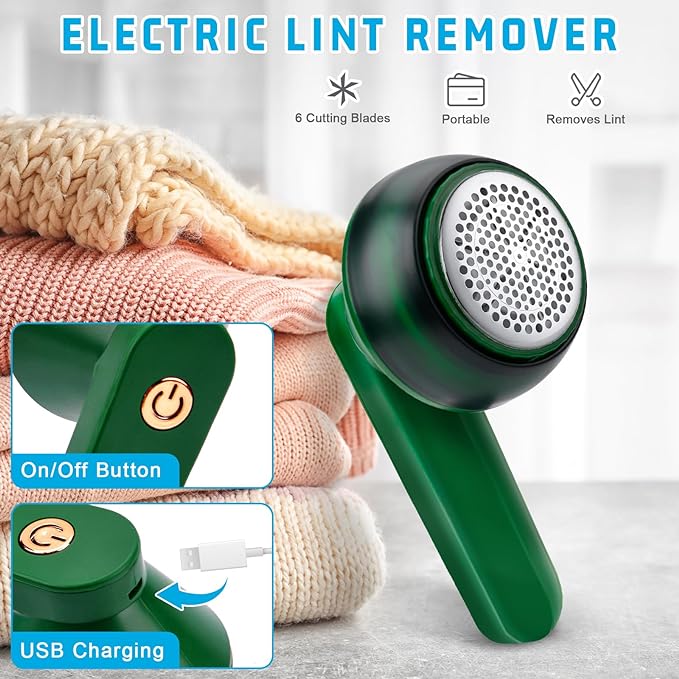 Zayna Cart ™ Rechargeable Lint Remover